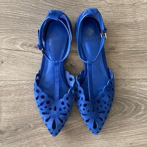 Isola Cobalt Blue Flat Size 7